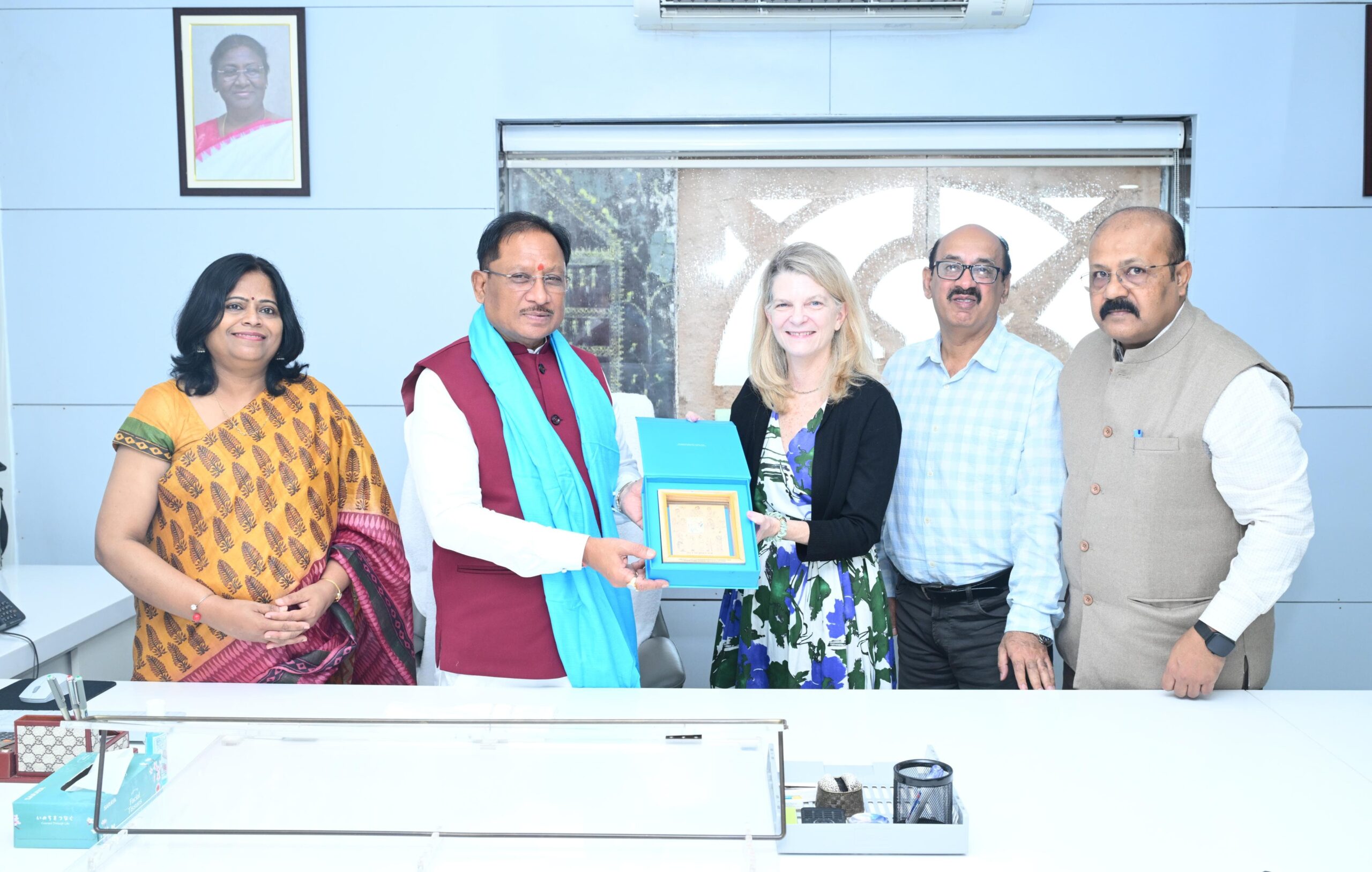 UNICEF के साथ CM साय की अहम बैठक: कुपोषण, मातृ-शिशु स्वास्थ्य और बच्चों के भविष्य के लिए बनेगी संयुक्त रणनीति