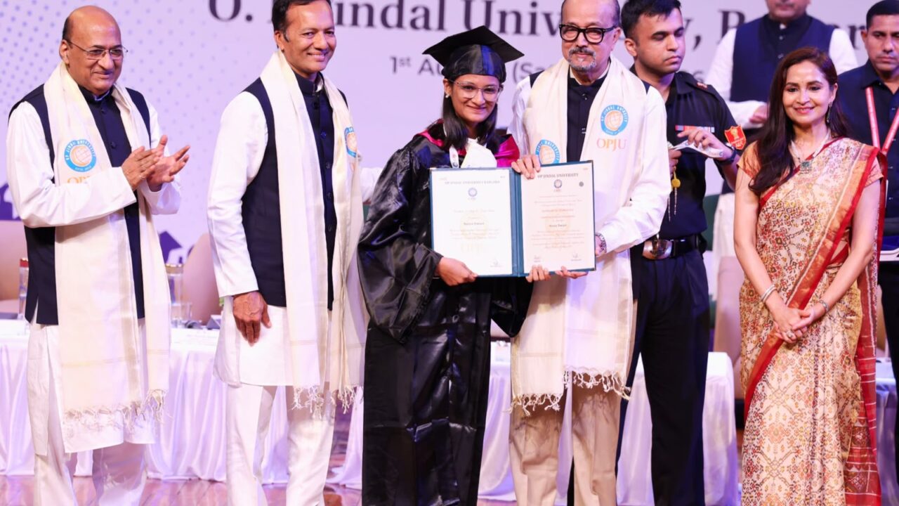 रायगढ़ में ओपी जिंदल यूनिवर्सिटी का भव्य दीक्षांत समारोह: 84 मेधावियों को पदक, राज्यपाल ने युवाओं को दिया बड़ा मंत्र