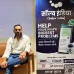 लंदन से लौटे अभिषेक नाखाते ने शुरू की ‘सॉल्व इंडिया’ नागरिक मुहिम, छत्तीसगढ़ बना एआई आधारित अभियान की पहली परीक्षण भूमि