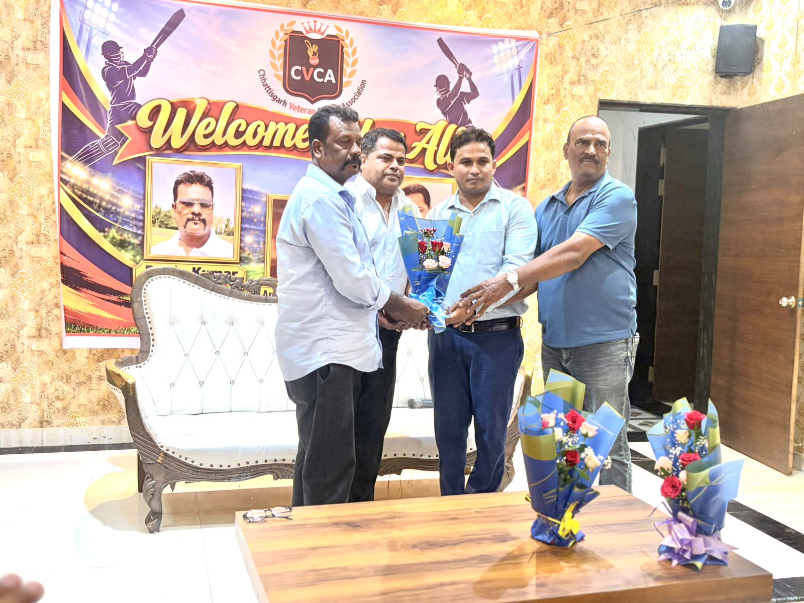 छत्तीसगढ़ वेटरन क्रिकेट एसोसिएशन के उपाध्यक्ष बने आनंद प्रताप सिंह, भिलाई में हुआ शपथ ग्रहण समारोह, दुर्ग संभाग में वेटरन क्रिकेट को नई गति देने का लिया संकल्प
