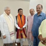 छत्तीसगढ़ के वरिष्ठ भाजपा नेता छगन लाल मुंदड़ा की ओडिशा में अहम मुलाकात, राष्ट्रीय सह संगठन महामंत्री सौदान सिंह और CM से भेंट