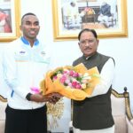 जशपुर के अनिमेष ने एशियन गेम्स में जीता कांस्य, CM साय से मिले; 4×100 मीटर मिक्स्ड रिले में भारतीय टीम ने बनाया नया राष्ट्रीय रिकॉर्ड