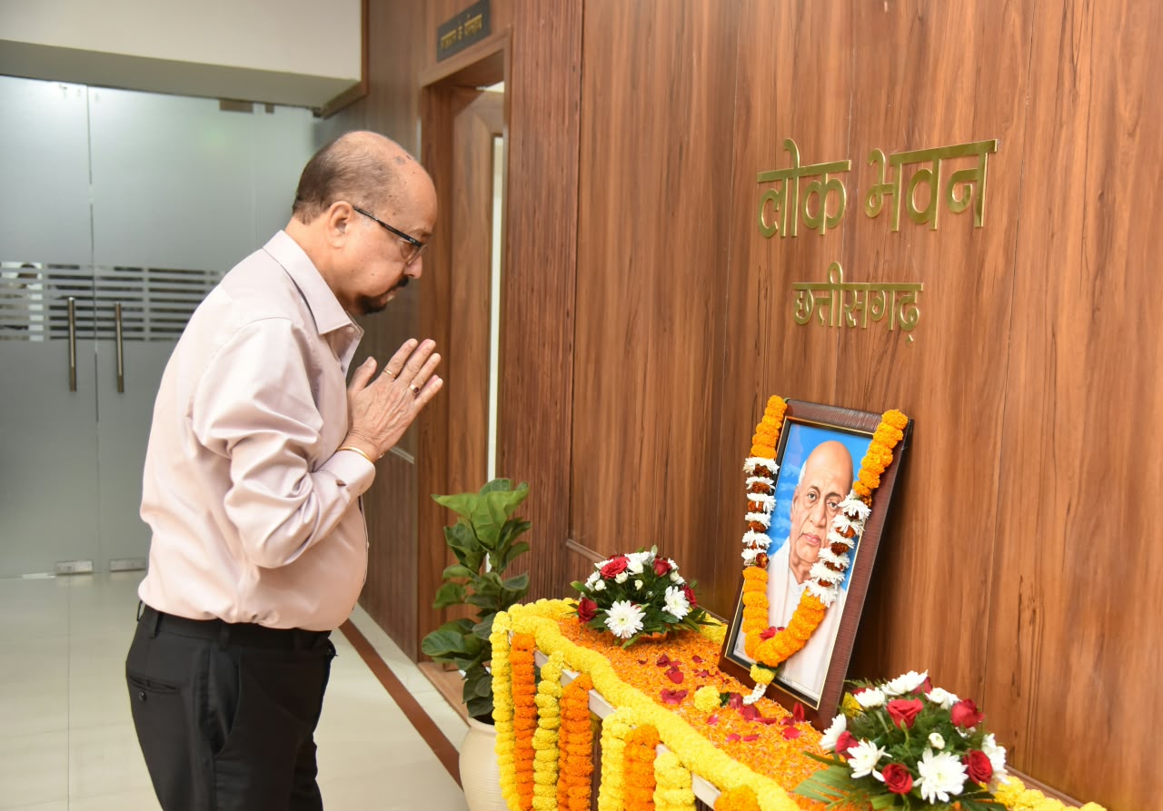 अखंड भारत के शिल्पकार को राज्यपाल ने किया नमन: सरदार पटेल की 151वीं जयंती पर लोकभवन में आयोजित हुआ श्रद्धांजलि कार्यक्रम